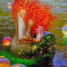 Схема вышивки «На берегу»