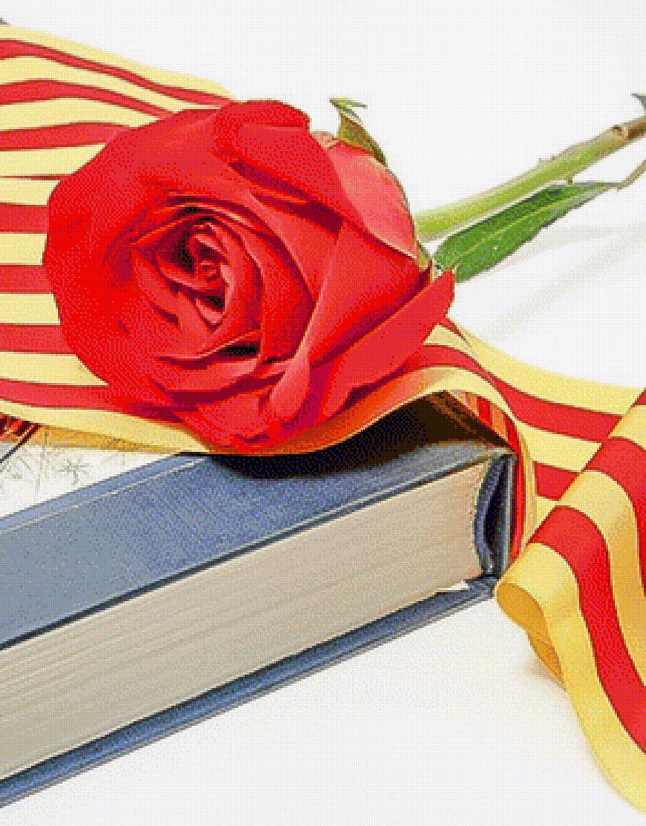 For Sant Jordi a Rose and a Book. - catalan folklore. - предпросмотр