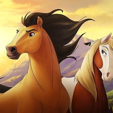 Схема вышивки «Спирит - душа прерий»