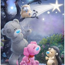 Схема вышивки «Тедди и друзья»