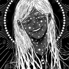 Схема вышивки «девушка»