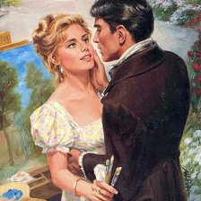 Схема вышивки «влюбленные»