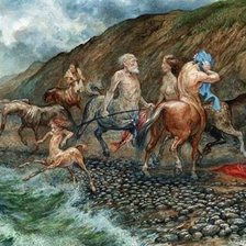 Схема вышивки «КЕНТАВРЫ»