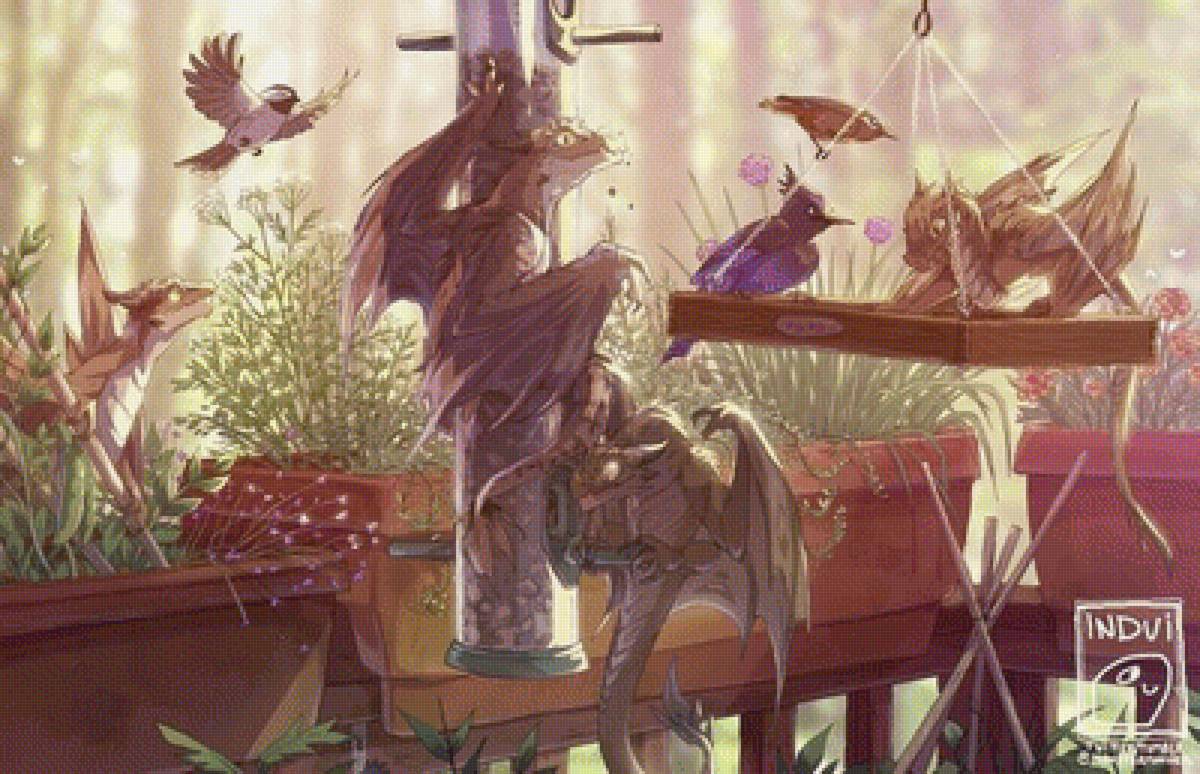 Воробушки - предпросмотр