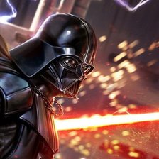 Схема вышивки «Дарт Вейдер»