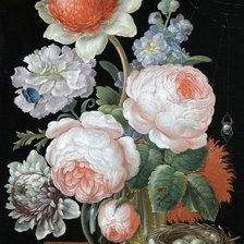 Схема вышивки «цветы»