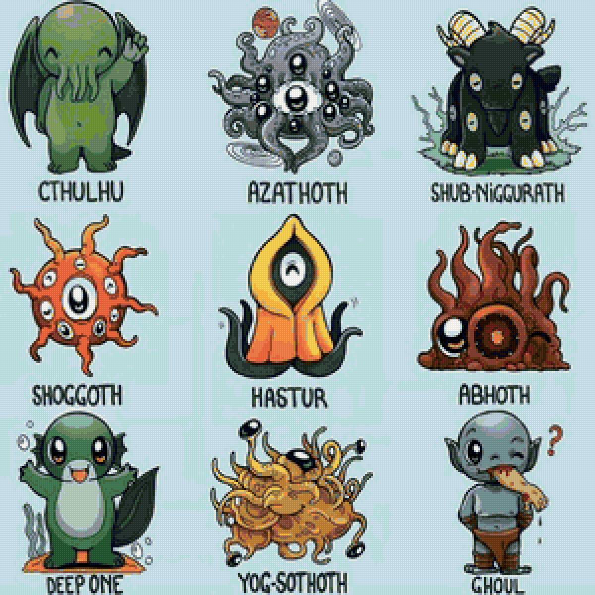 Ктулху и друзья - предпросмотр