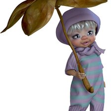 Схема вышивки «ЦВЕТОЧЕК-ЗОНТИК»