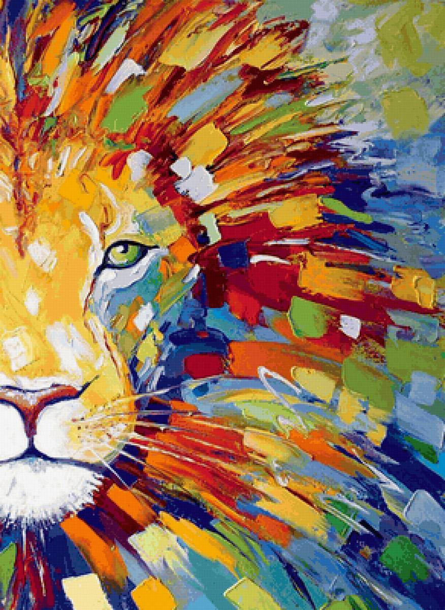 лев - животные, лев - предпросмотр