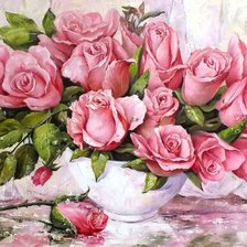 Схема вышивки «Rosed»