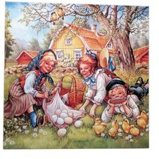 Схема вышивки «весна»