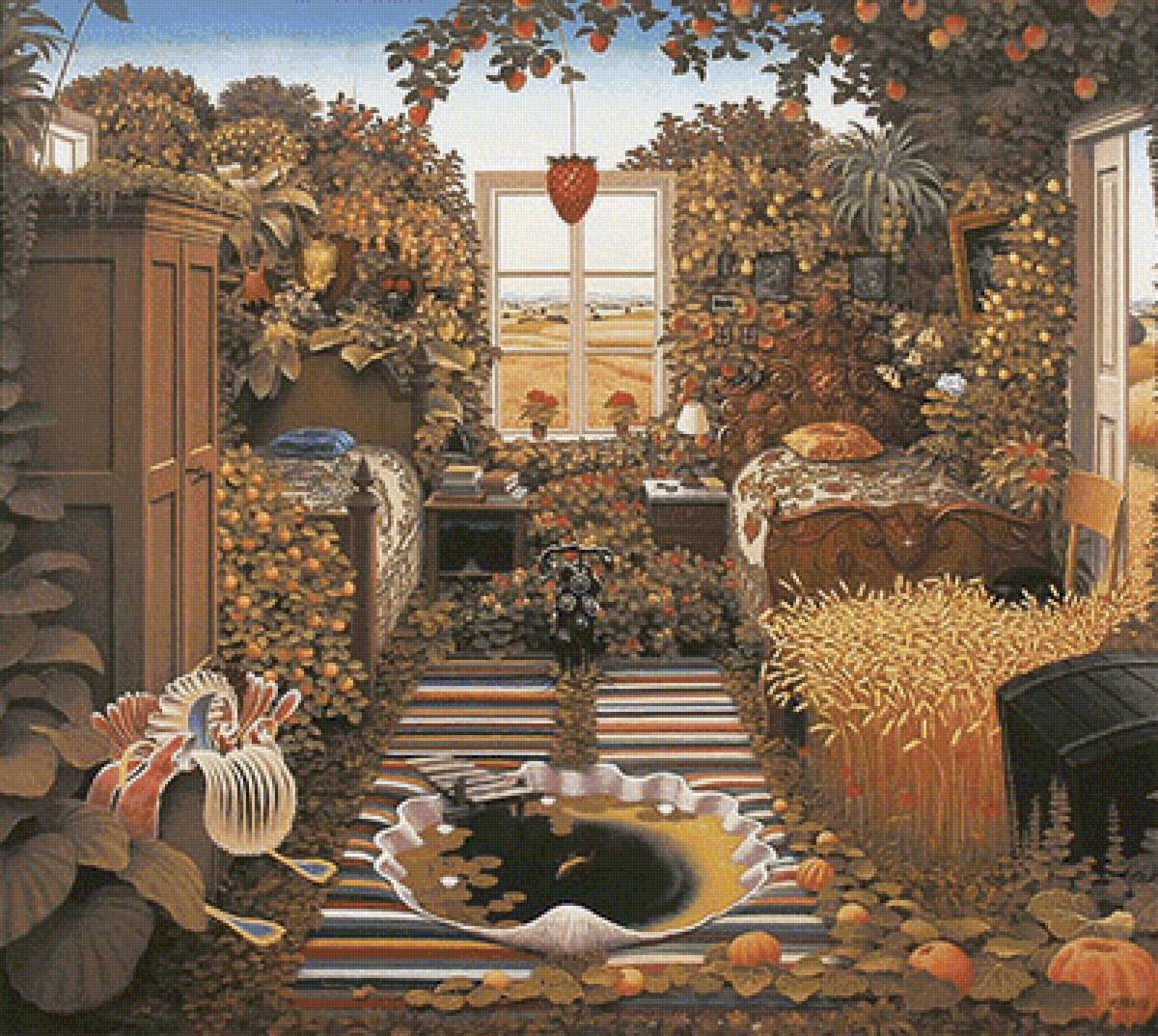 ЯЦЕК ЙЕРКА.ЛЕТНЯЯ СПАЛЬНЯ - картины - предпросмотр