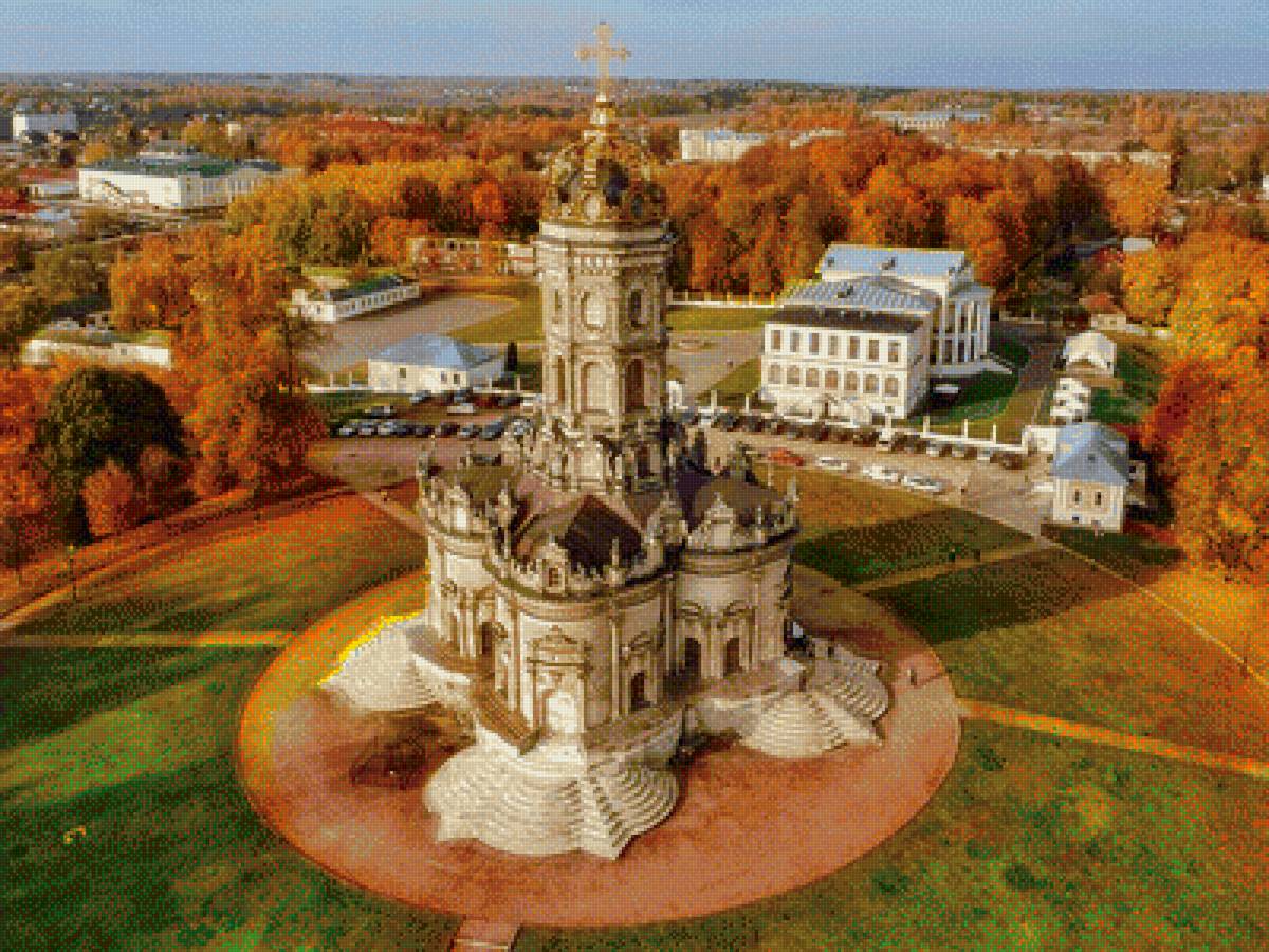 готическая церковь - церковь, готика, дубровицы - предпросмотр