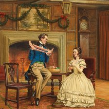 Схема вышивки «пара»