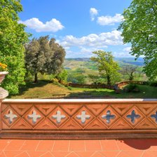 Схема вышивки «восточная терраса»