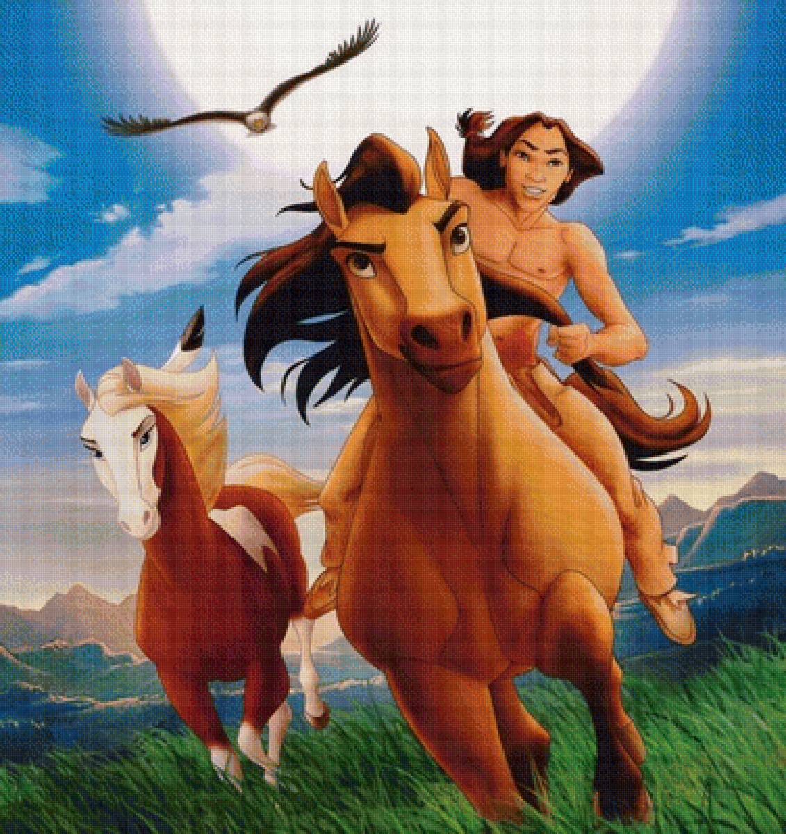 Спирит - душа прерий - мультфильм, мульт - предпросмотр