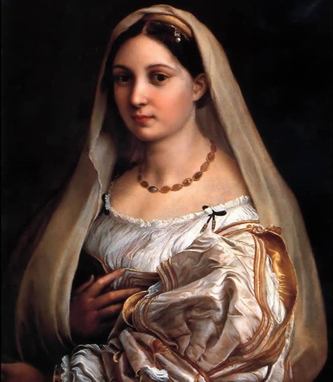 Рафаэль - Мадонна c вуалью - иллюстрация, картина - оригинал