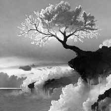 Схема вышивки «Сакура»