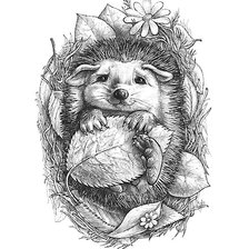 Схема вышивки «рисунок»