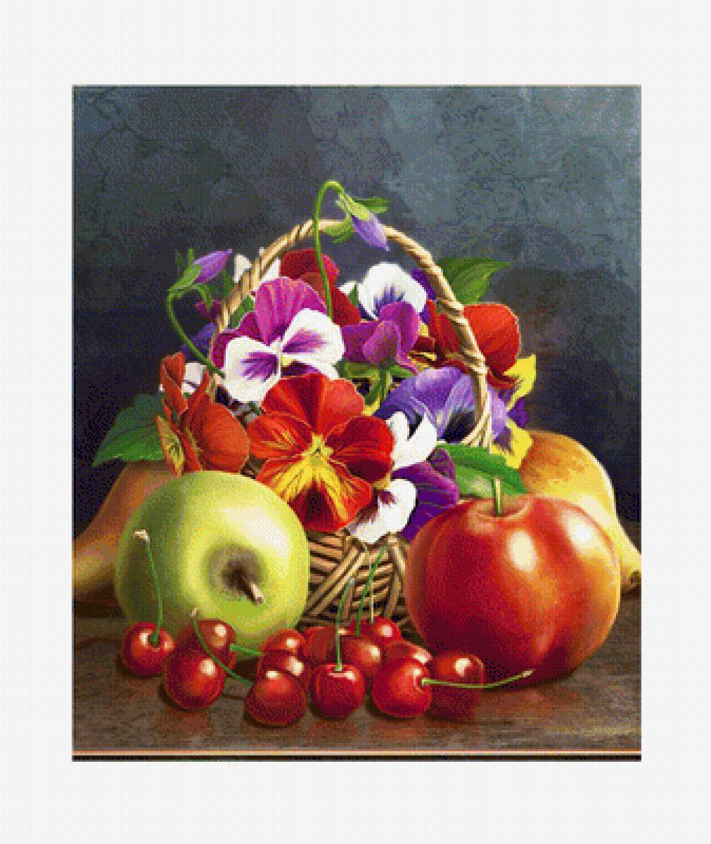 Натюрморт. - цветы, натюрморт, живопись. - предпросмотр