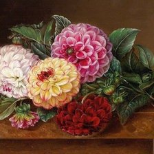 Схема вышивки «цветы»