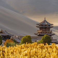 Схема вышивки «Пейзаж,горы,поле,серый»
