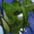 Предпросмотр схемы вышивки «Вьюнок синий.» (№2077271)