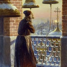 Схема вышивки «монах»