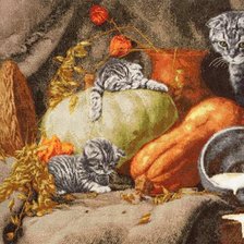 Схема вышивки «Теплое местечко»