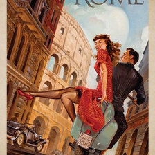 Схема вышивки «Италия»