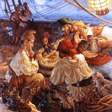 Схема вышивки «Fairy tales for night.Scott Gustafson.»