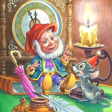 Схема вышивки «Оле-Лукойе»