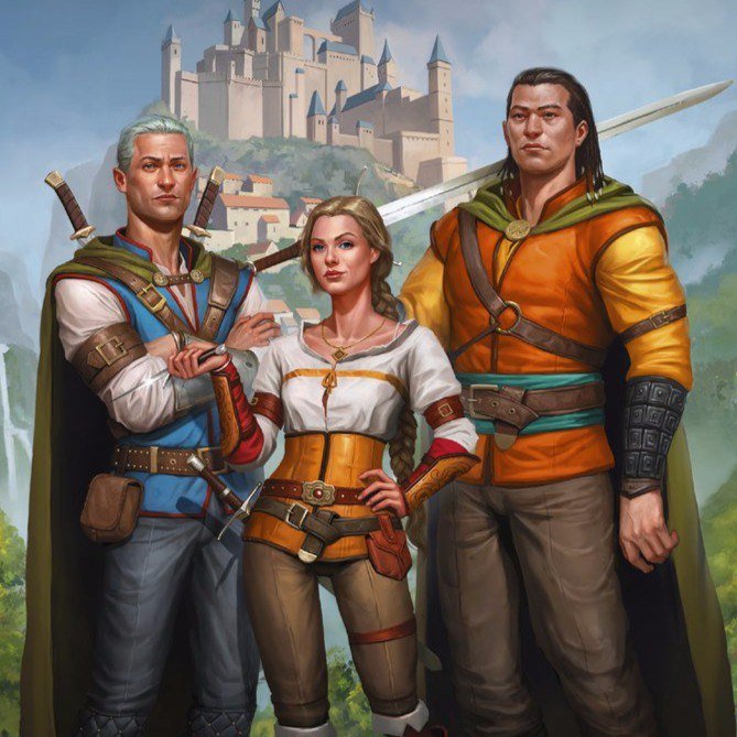 Книга - фэнтези, сказка, иллюстрация - оригинал