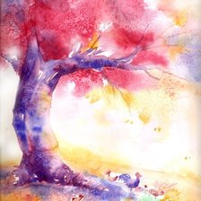 Схема вышивки «Осень»