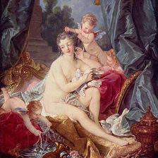 Схема вышивки «Туалет Венеры»