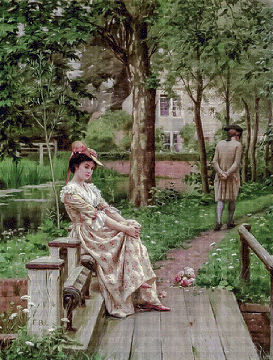 Off. - edmund leighton painter.scenarys.people. - предпросмотр