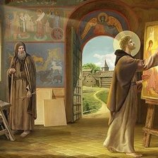 Схема вышивки «иконописец»