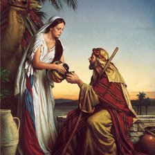 Схема вышивки «Ребекка и Ваал»