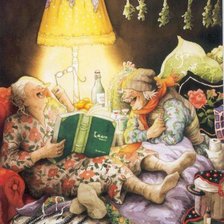 Схема вышивки «СТАРУШКИ-ВЕСЕЛУШКИ.ИНГЕБОРГЕ ЛИЕВОНЕН-2»