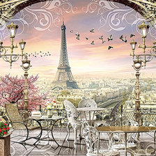 Схема вышивки «Париж»