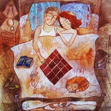 Схема вышивки «Нам вместе хорошо»