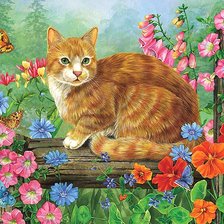 Схема вышивки «идеальное место»