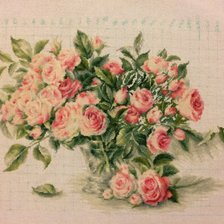 Схема вышивки «Розы»