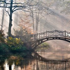 Схема вышивки «Мост»