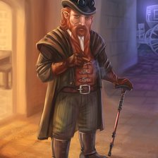 Схема вышивки «Гном»