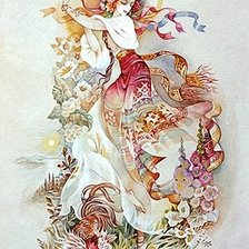 Схема вышивки «tanec,kohut»