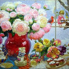 Схема вышивки «фантазия»