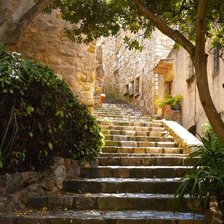 Схема вышивки «Улочка»