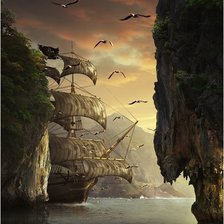 Схема вышивки «Приключения»