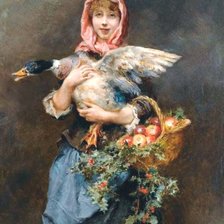 Схема вышивки «dame»